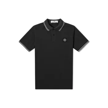 STONE ISLAND Piqué weave Polo Shirt
