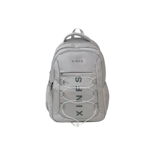 Tong Tong Rabbit Nylon Backpack Unisex Gray/Black