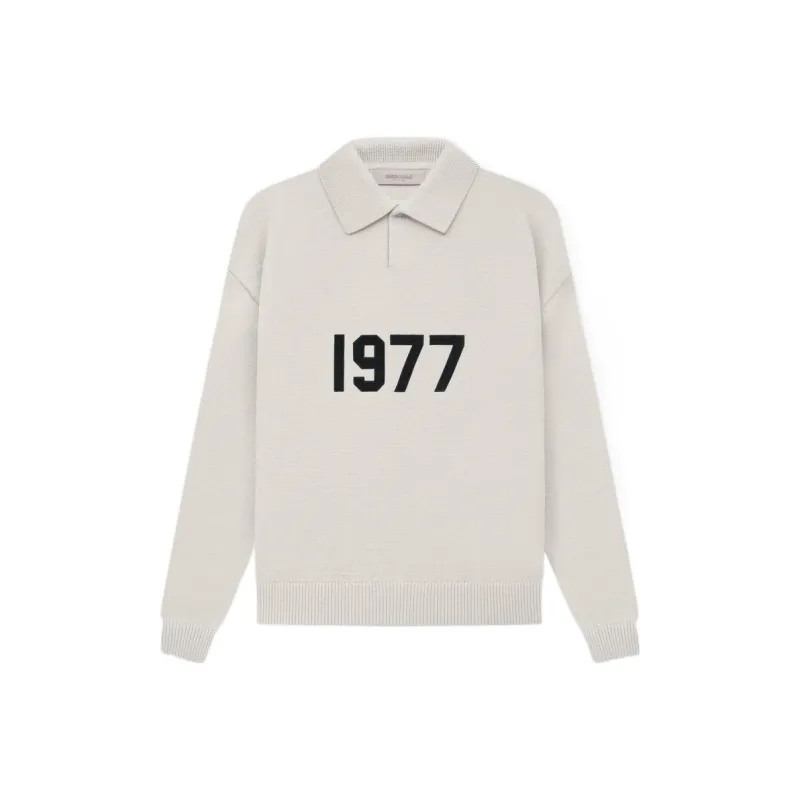 Fear Of God Essentials 1977 Knit L/S Polo-0