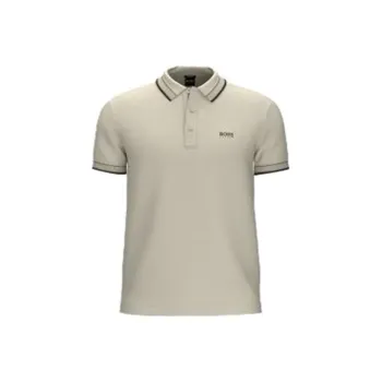 HUGO BOSS Polo Shirts Men Khaki