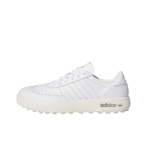 Adidas Originals COURSECUP SPIKELESS Slip Resistant Low Top Golf Shoes Unisex White