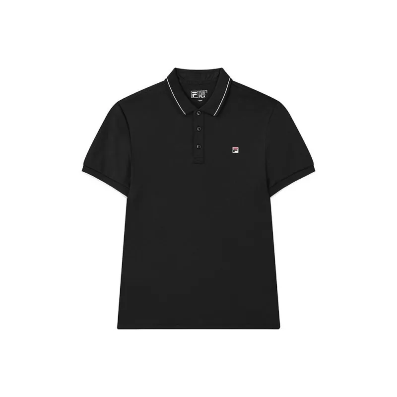 FILA Polo Shirts Men Black-0