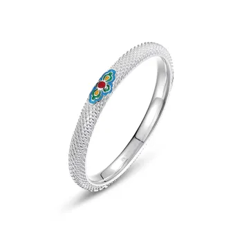 A Thousand Pieces Of Silver S 999 Fine Silver Sterling Silver Bracelets Women's