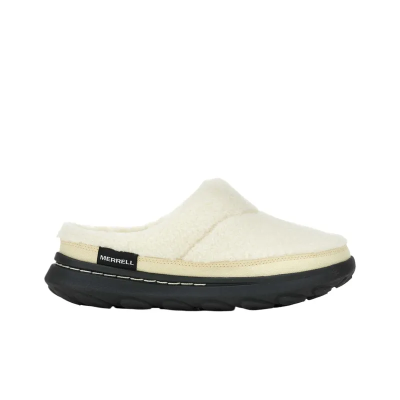 MERRELL Hut Moc 2 Abrasion Resistant Slip Resistant Wrap toe Slippers Women's White-1
