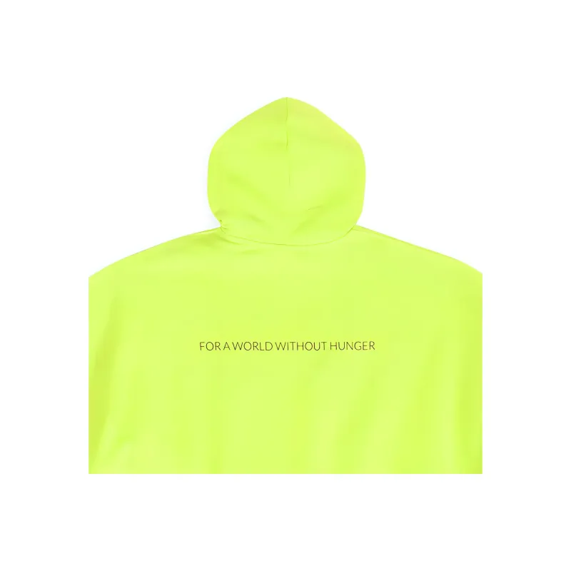 Balenciaga Balenciaga X WFP FW22 Sweatshirt Loose Fit Style Men's Neon Yellow-2