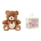 Cream Dodu Bear Brown, Cute Pet Gift Bag