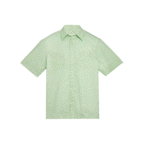 COACH Shirts Men Green