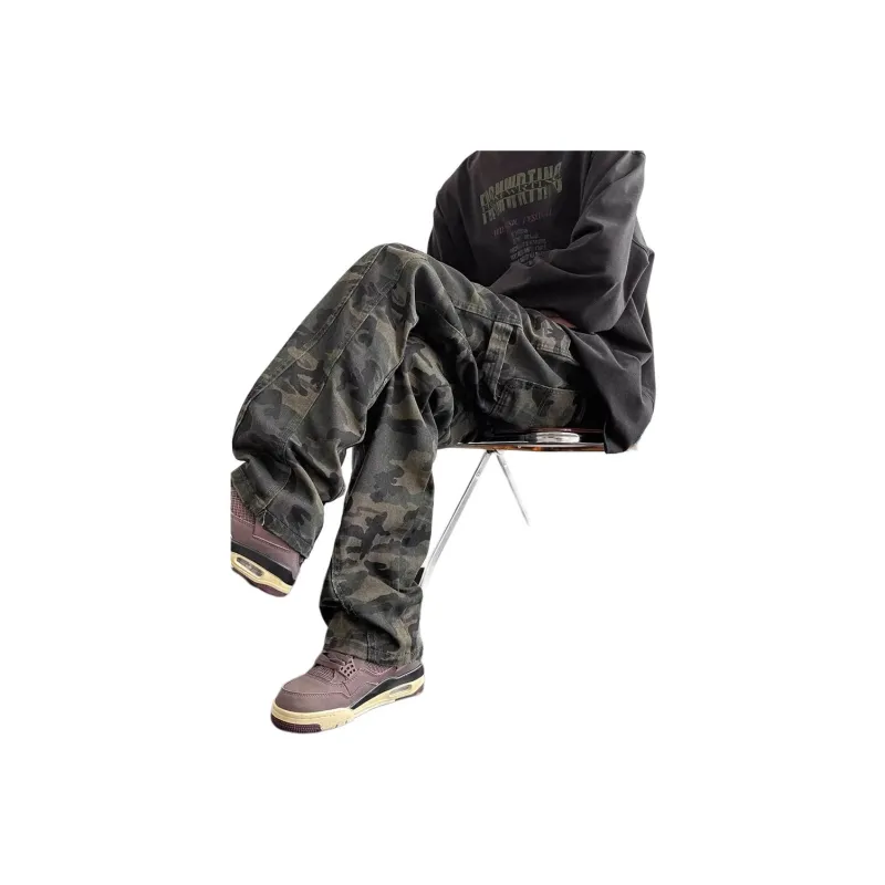 KVIV Jeans Unisex Camouflage [Editor's Recommendation]-3