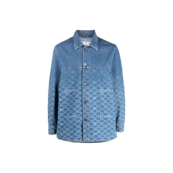 OFF WHITE Arrows Monogram Denim Shirt