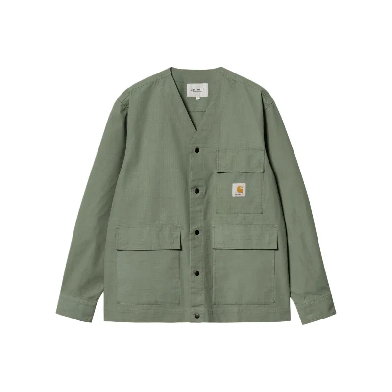 Carhartt WIP Logo Patch V Neck Shirt-0