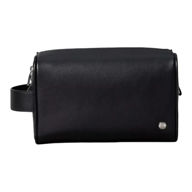 CALVIN KLEIN Artificial Leather Storage Bag Men's Black-0
