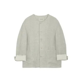 Osens Business Suit Men's Linen Gray