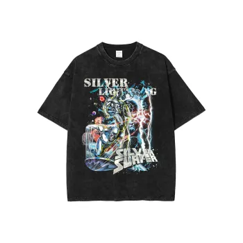 SONGS ALONG T Shirt Unisex Batik Black