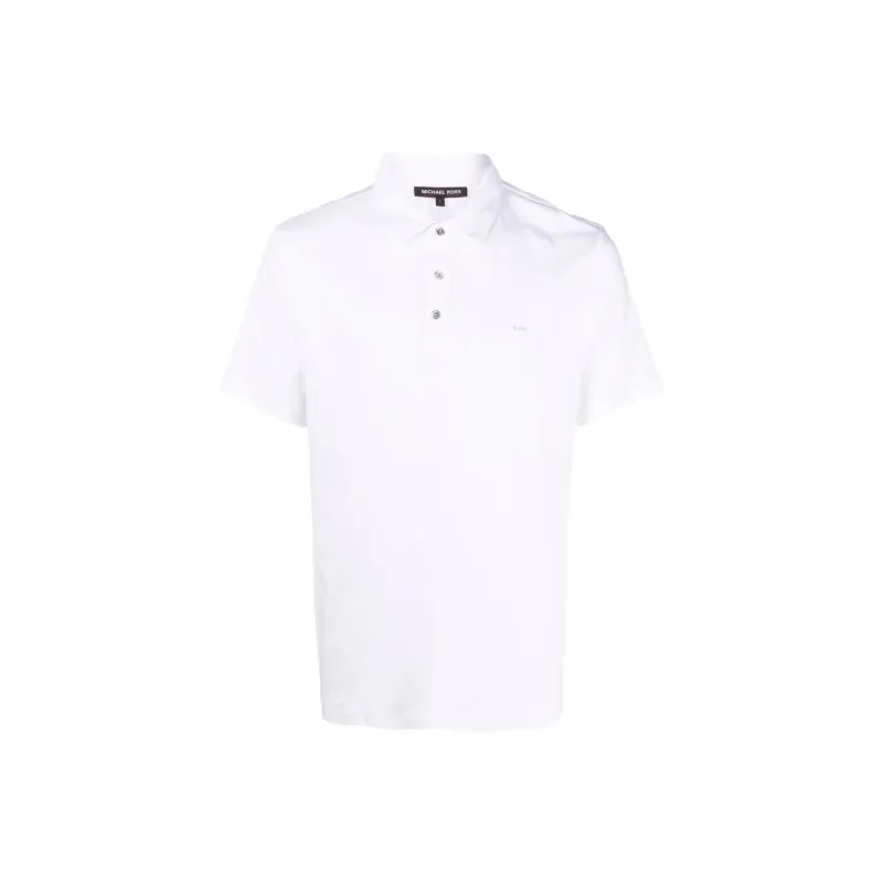 MICHAEL KORS Logo Embroidered Polo Shirt-0