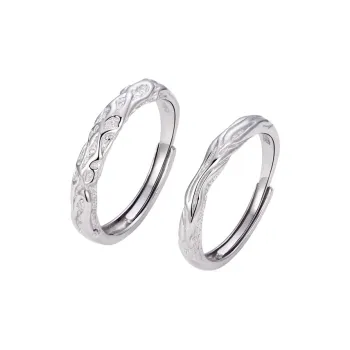CLARKIA FLOWER S 999 Fine Silver Rings Unisex