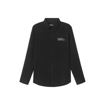 ANDREW MACKENZIE SS24 Shirt Men's Black