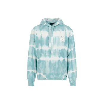 AMIRI Logo Printed Tie Dyed Drawstring Hoodie