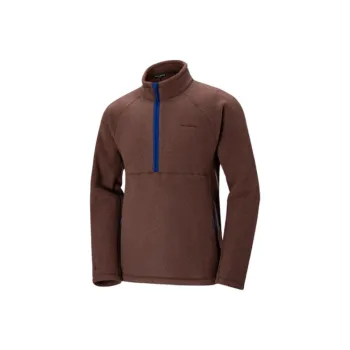 SALOMON CHROMA FLEECE PULLOV HZ M OUTDOOR Sweatshirt Men's Red Brown