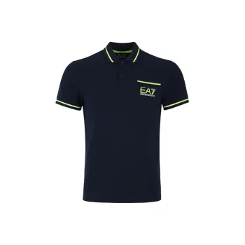 EMPORIO ARMANI EA7 Polo Shirts Men Navy