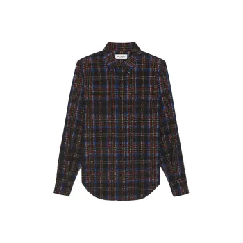 SAINT LAURENT FW21 Shirt Men's Black