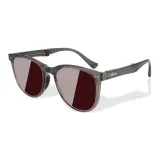 PS20057A-C02 Transparent Gray Frame with Pink Lens