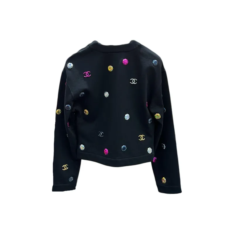 CHANEL 21K Fall Winter Collection Knitwear Women's Black-1