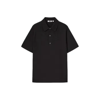 UNIQLO Polo Shirts Men Black
