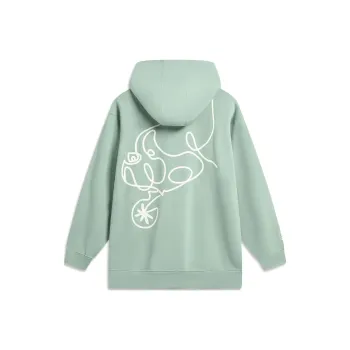 LiNing Sweatshirt Unisex Jade Smoke Green