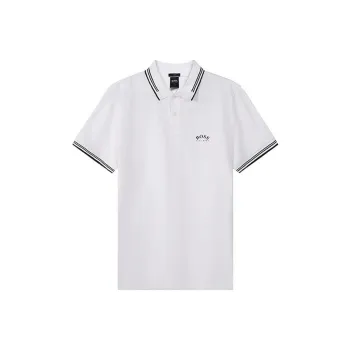 HUGO BOSS Polo Shirts Men White