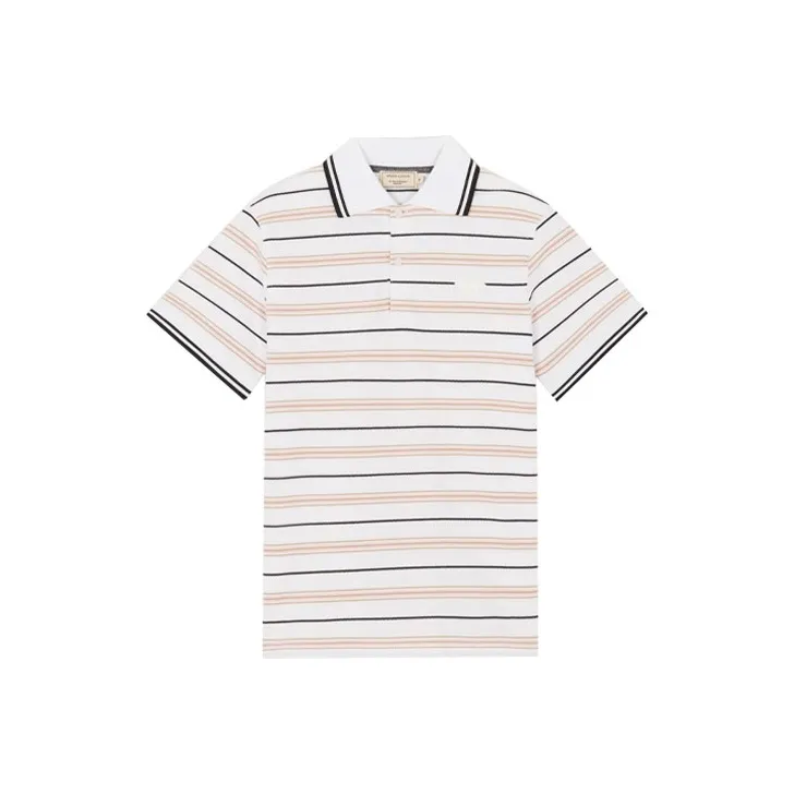 Maison Kitsune Polo Shirts Men White-0