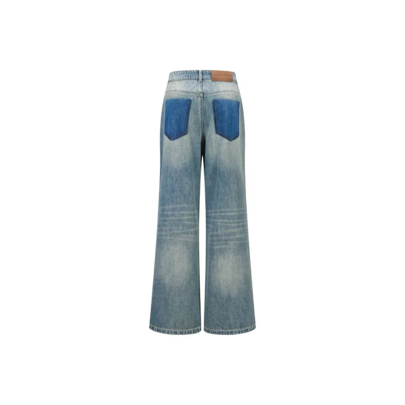 Three Quarters Jeans Women's Blue-1