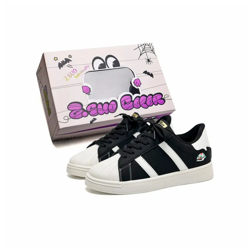 Z.SUO Coverage Balance Abrasion Resistant Lightweight Slip Resistant Low Top Skateboard Shoes Women's Box Included-18