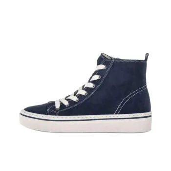 Gabor Fashion High Top Casual Shoes Unisex Blue