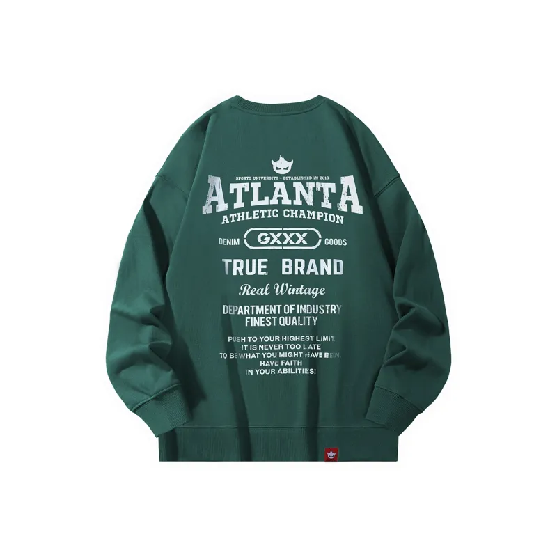 GXXX Crew Neck Pullover Sweatshirt Unisex-39