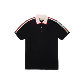 GUCCI Polo Shirts Men Black