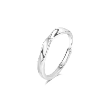 Fortune Gold S999 Fine Silver Rings Unisex
