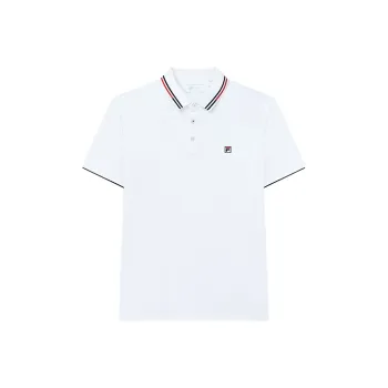 FILA SS22 Polo Shirt Men's Standard White