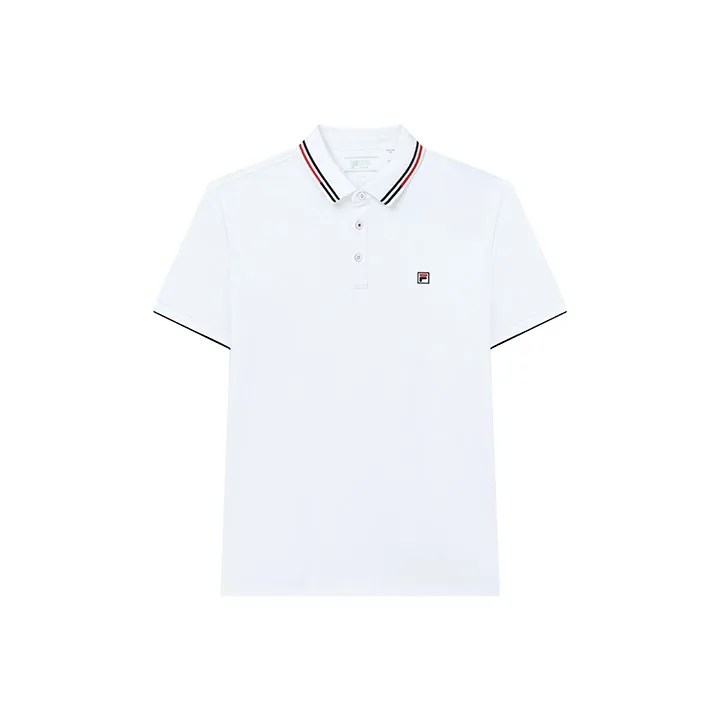 FILA SS22 Polo Shirt Men's Standard White-0