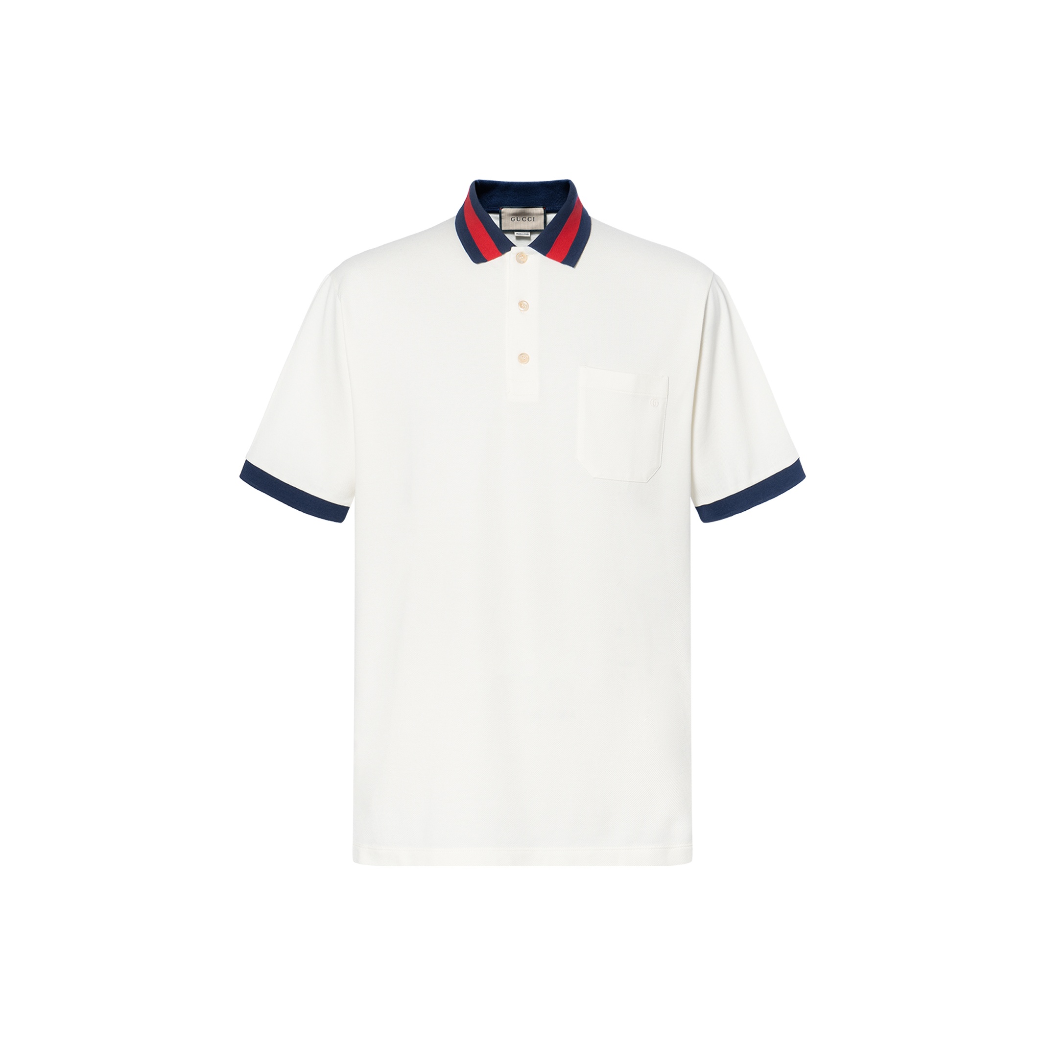 GUCCI Stretch Piquet Polo Shirt - POIZON