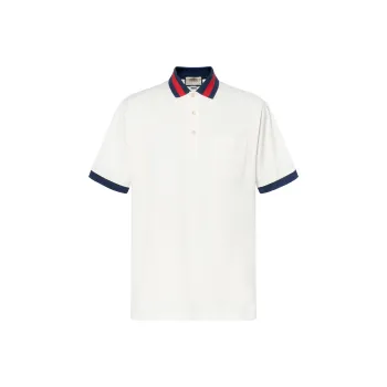 GUCCI Stretch Piquet Polo Shirt