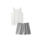 [Narrow Shoulders]Warm White+[Boxer Shorts]Dark Mint Gray