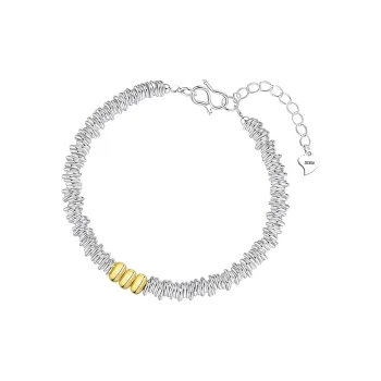 Adorned With Hearts 999 Fine Silver Bracelets Women's