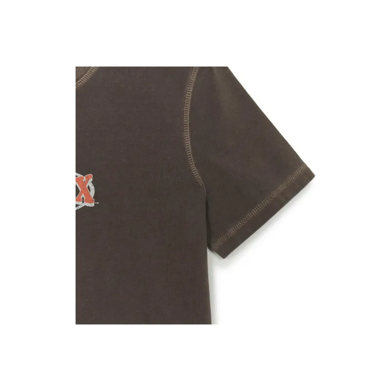 MLB Preppy Style Collection Boston Red Sox T Shirt Women's Light Brown-5