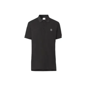Burberry SS22 Polo Shirt Men's Charcoal Gray