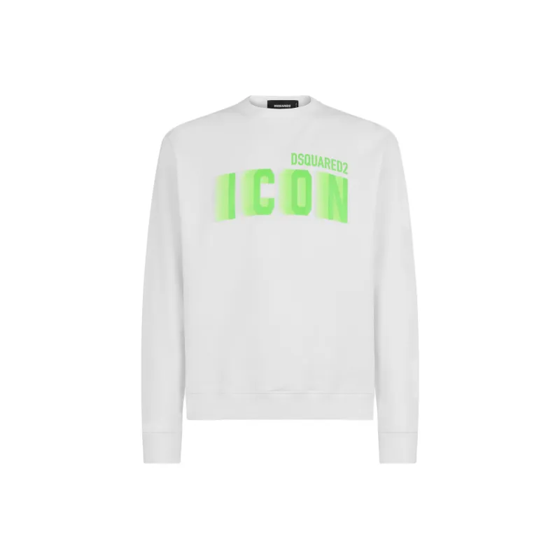 DSQUARED 2 Icon Printed Crewneck Sweatshirt-0