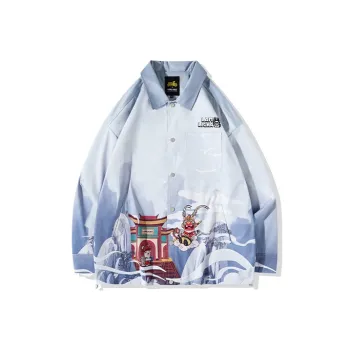 LAMLICKA Shirts Unisex Blue