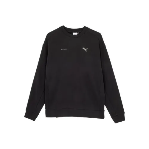 PUMA x HajimeSorayama PUMA X Empty Mountain Base Co branded Model Sweatshirt Unisex Black