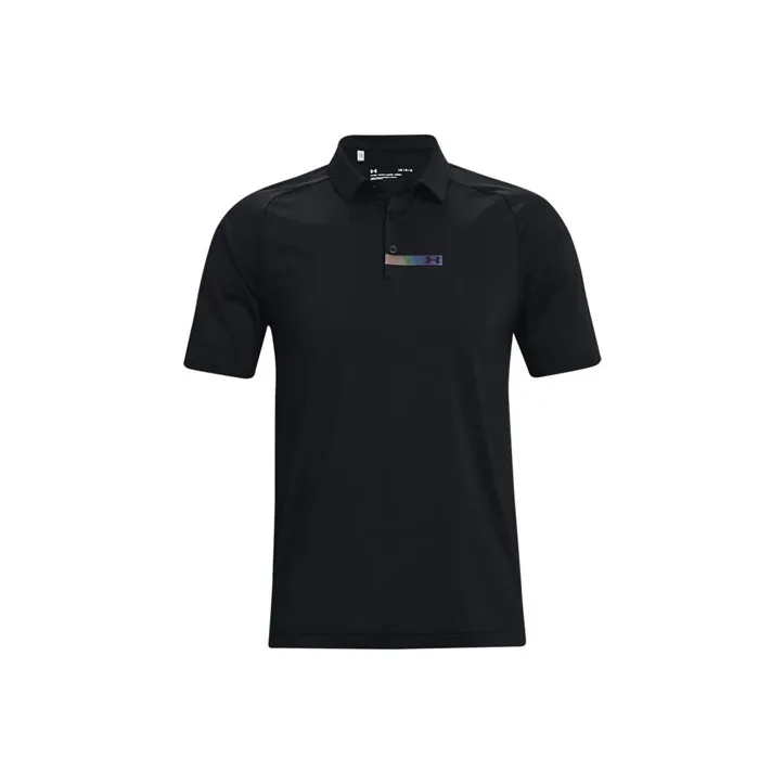 Under Armour RUSH Polo Shirt Men's Black-0