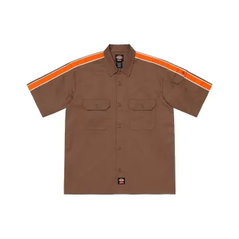 Supreme Dickies Stripe S/S Work Shirt