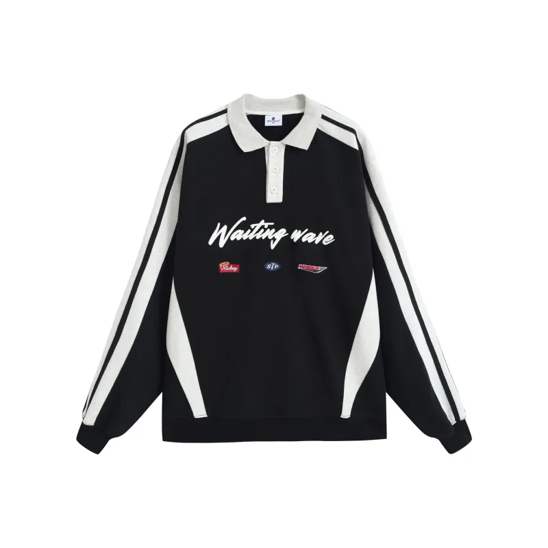 WAITINGWAVE Sweatshirts Unisex-0